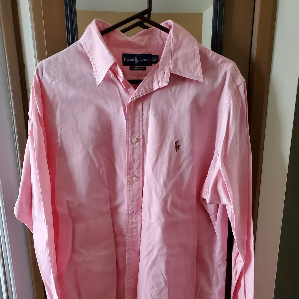 Polo by Ralph Lauren Pink 16 1/2 34/35